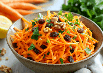 Sweet And Crunchy Carrot Raisin Salad: A Fresh Delight