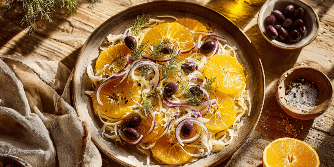 Vibrant Andalusian Salad Celebrating Oranges And Fennel