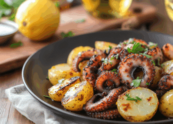 Mediterranean Octopus And Potato Salad: A Seaside Delight