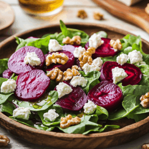Tangy Mediterranean Beet Salad With Feta And Walnuts - Thefoodiebunch Tangy Mediterranean Beet Salad With Feta And Walnuts - Thefoodiebunch