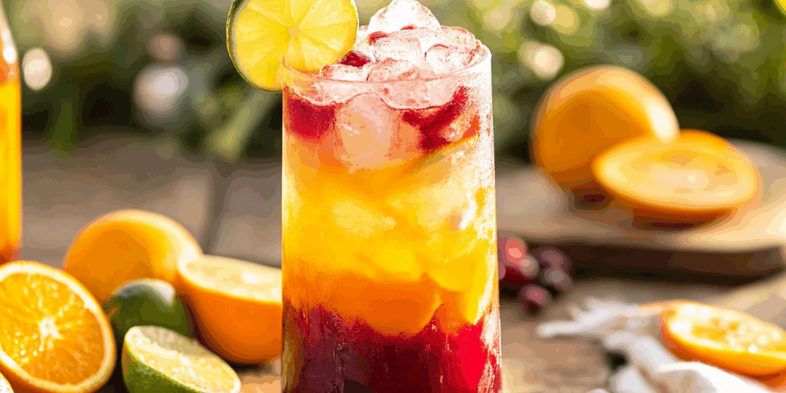Vibrant Madras Cocktail: A Refreshing Summer Sip