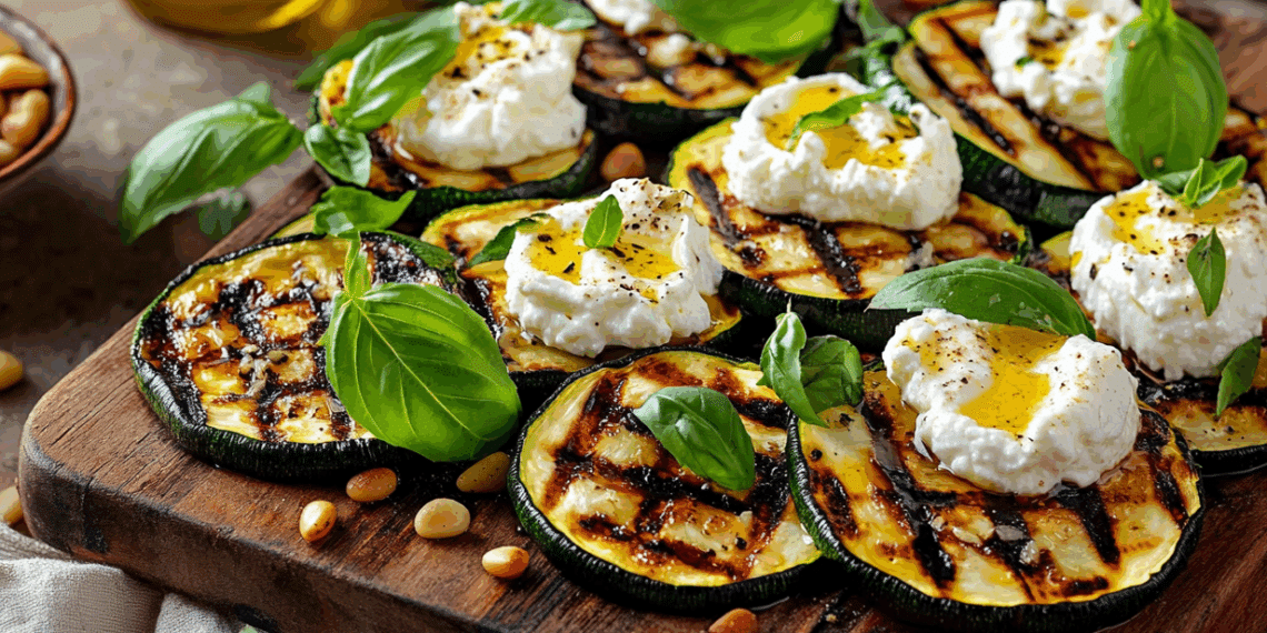 Grilled Zucchini And Ricotta A Mediterranean Delight