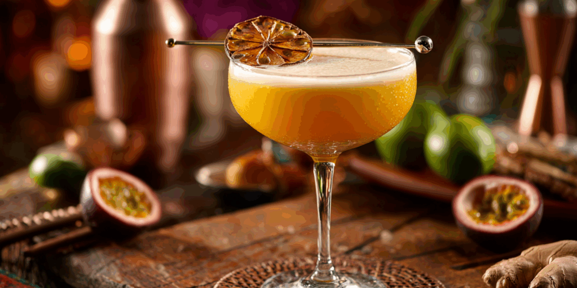 Secousse: A Vibrant Tropical Cocktail With African Flair - Thefoodiebunch Secousse