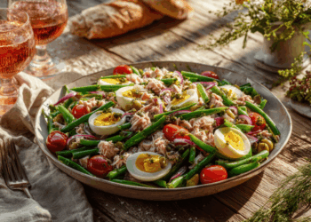 Sun-Kissed Basque Tuna And Green Bean Salad
