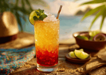 Tropical Fort Lauderdale Sunset Cocktail: A Beachy Escape