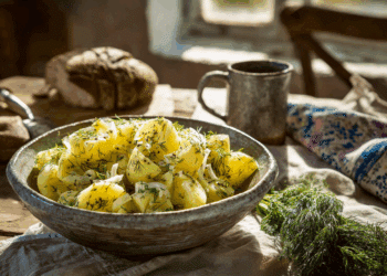 Czech Dill And Vinegar Potato Salad