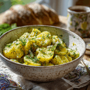 Czech Dill And Vinegar Potato Salad