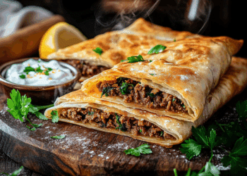 Lamb Mince Gozleme
