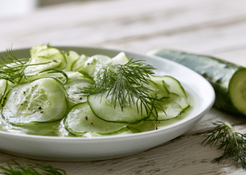 Hungarian Cucumber Salad (Uborka Saláta)
