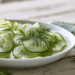 Crisp And Tangy Hungarian Cucumber Salad Delight - Thefoodiebunch Hungarian Cucumber Salad (Uborka Saláta)