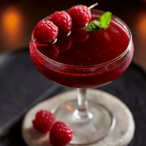 Love Potion Cocktail Romantic Raspberry Vodka Drink