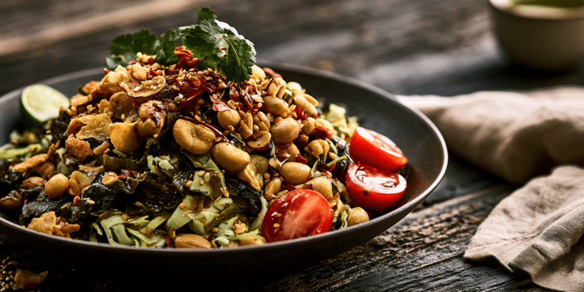 Lahpet Thoke Burmese Fermented Tea Leaf Salad