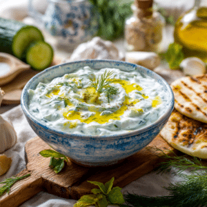 Authentic Greek Tzatziki Sauce