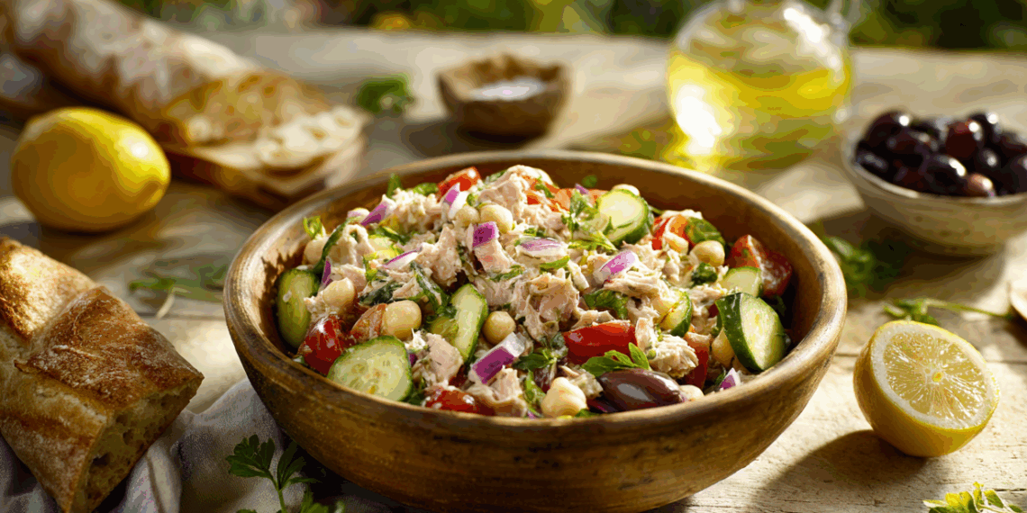 Mediterranean-Inspired Tuna Salad