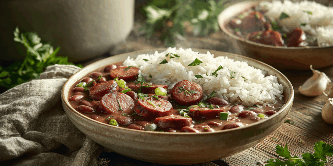 Classic Creole Red Beans And Rice
