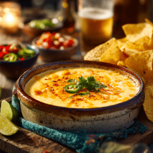 Velvety Tex-Mex Queso Dip