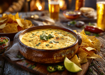 Velvety Tex-Mex Queso Dip