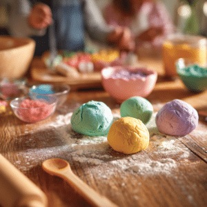 Homemade Edible Playdough