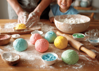 Homemade Edible Playdough