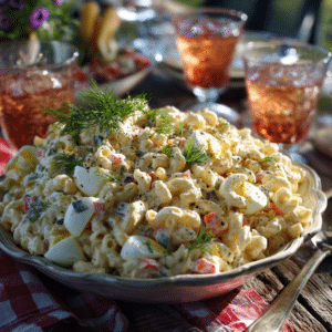 Creamy Macaroni Salad A Classic Midwestern Summer Delight - Thefoodiebunch Classic Creamy Macaroni Salad