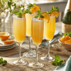 Sparkling Mimosa: A Classic French Brunch Cocktail Delight - Thefoodiebunch Classic Mimosa