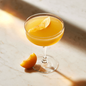 Georgia Peach Cocktail (Fresh Peach Purée)