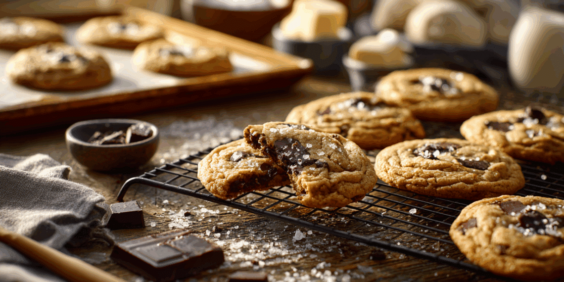 Brown Butter Sea Salt Chocolate Chip Cookies