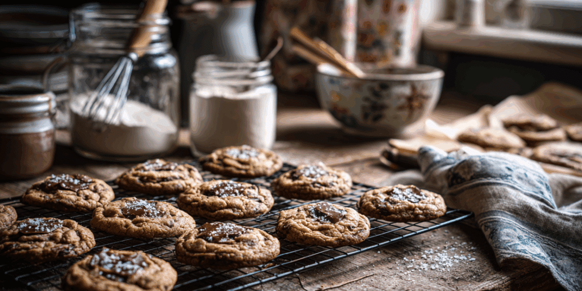 Brown Butter Sea Salt Chocolate Chip Cookies