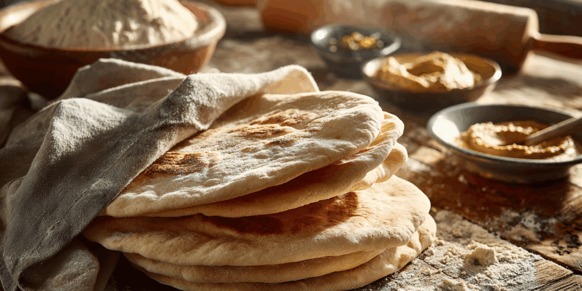 Traditional Homemade Pita Bread