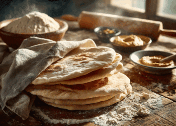 Traditional Homemade Pita Bread