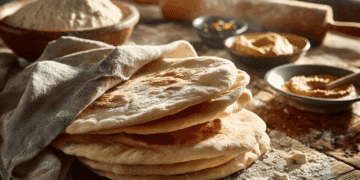 Traditional Homemade Pita Bread