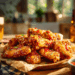 Sticky Sweet And Crispy Honey Garlic Chicken Wings - Thefoodiebunch Crispy Honey Garlic Chicken Wings