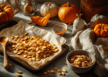 Spiced Roasted Pumpkin Seeds