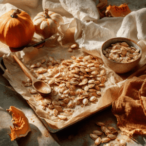 Spiced Roasted Pumpkin Seeds