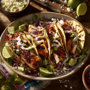 Zesty Grilled Chicken Tacos