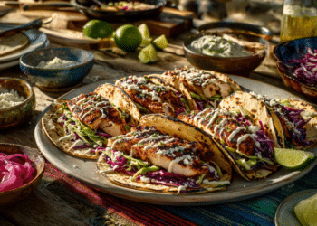 Zesty Grilled Chicken Tacos