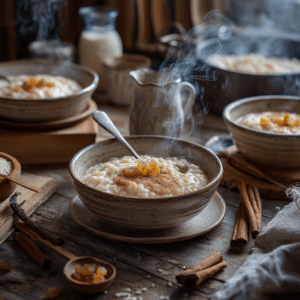 Creamy Vanilla Rice Pudding