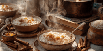 Classic European Vanilla Rice Pudding A Comforting Dessert - Thefoodiebunch Creamy Vanilla Rice Pudding