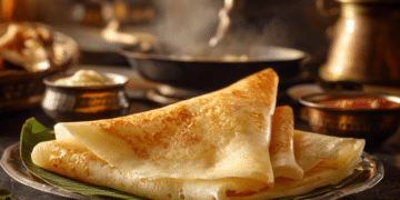 Crispy Golden Dosa: A South Indian Culinary Treasure - Thefoodiebunch Classic South Indian Dosa