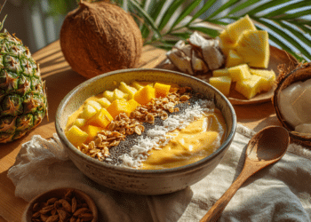 Tropical Sunrise Smoothie Bowl