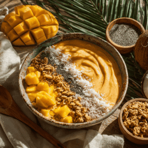 Tropical Sunrise Smoothie Bowl