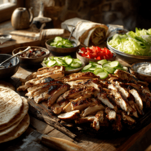 Authentic Chicken Shawarma