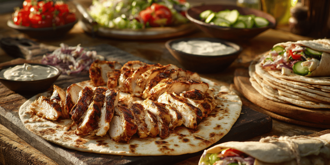 Authentic Chicken Shawarma