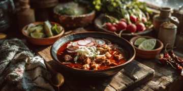 Hearty Pozole Rojo: A Soulful Mexican Stew Celebration - Thefoodiebunch Traditional Mexican Pozole Rojo