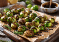 Crispy Roasted Brussels Sprouts Transformed With Balsamic Glaze - Thefoodiebunch Crispy Roasted Brussels Sprouts With Balsamic Glaze