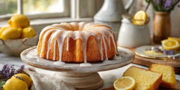 Classic Lemon Cake With Zesty Glaze