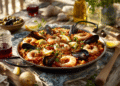 Traditional Spanish Seafood Paella