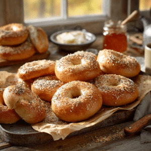 Homemade New York-Style Bagels