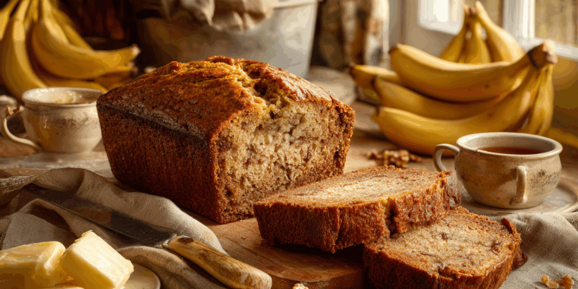 Classic Moist Banana Bread