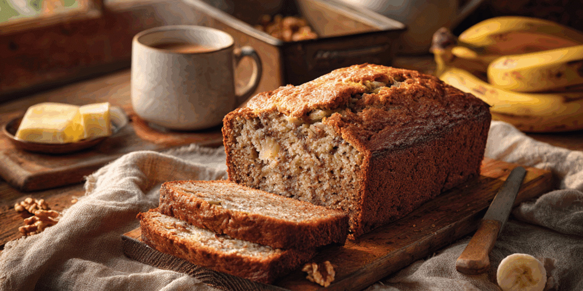 Pan De Plátano Húmedo Clásico - Thefoodiebunch Classic Moist Banana Bread